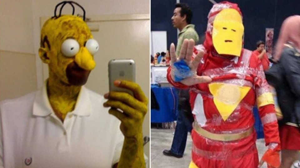 Takhle vypadá opravdu nepovedený cosplay